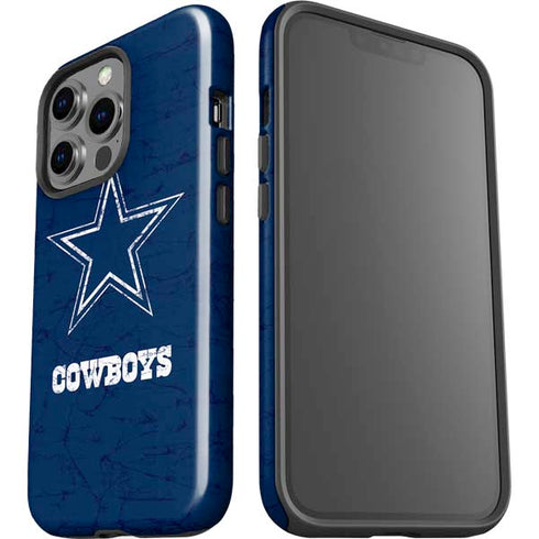 NFL Dallas Cowboys Distressed iPhone 15 Pro Impact Case